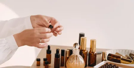 The process of perfume making